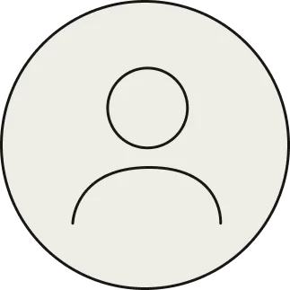 Generic gray user profile icon with head and shoulders outline on light gray background.